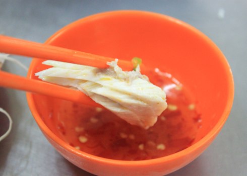 Bún cá thu thành phẩm