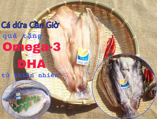 Khô Cá Dứa 1 Nắng Cần Giờ - Quà tặng omega3-DHA từ thiên nhiên